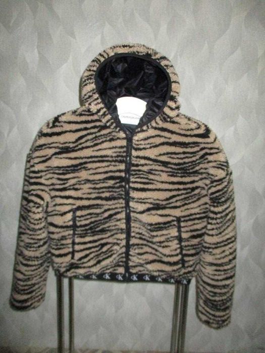 шерпа тедди куртка sherpa Calvin klein