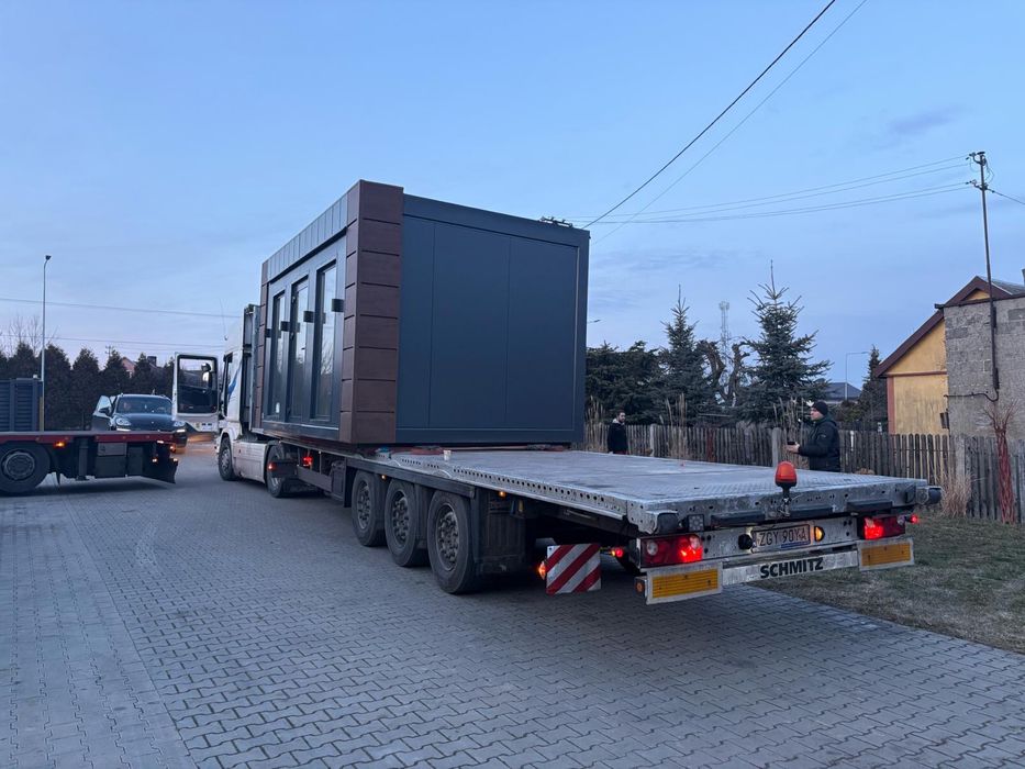 Transport gabarytów, transport pawilonów, usługi transportowe hds.