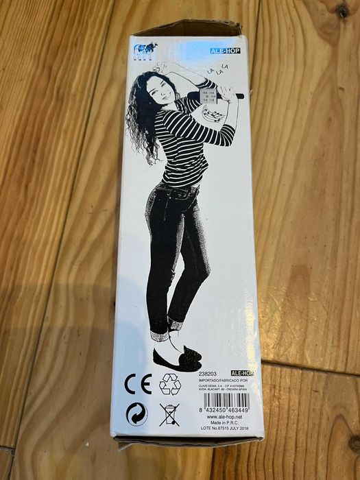 ALE-HOP microfone prenda de natal