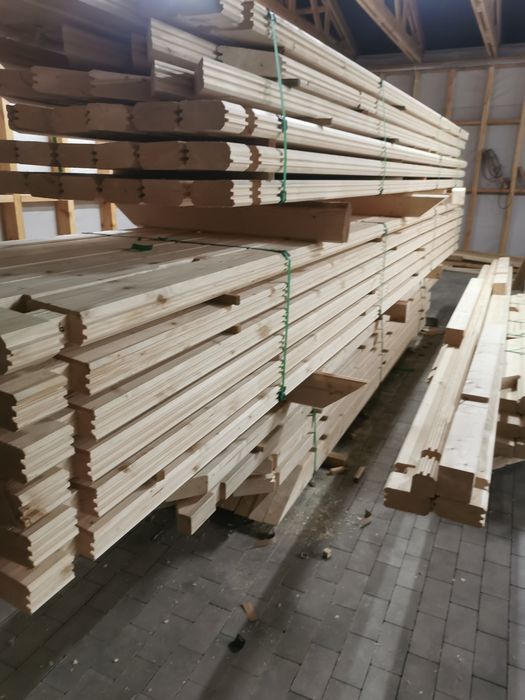 Bale profilowane pióro-wpust