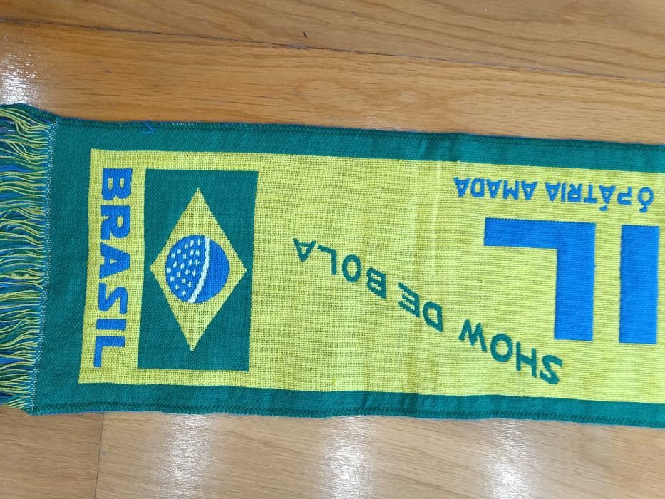 Brasil football scarf echarpe novo _B030