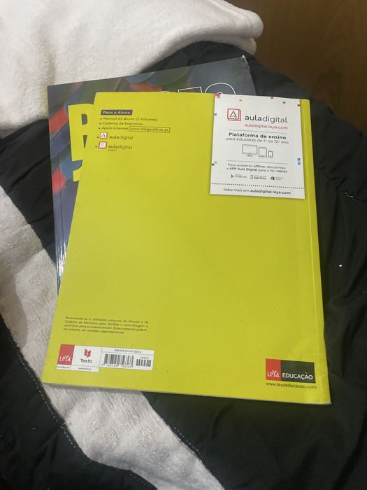 Livro de Biologia e Geologia de 10 ano