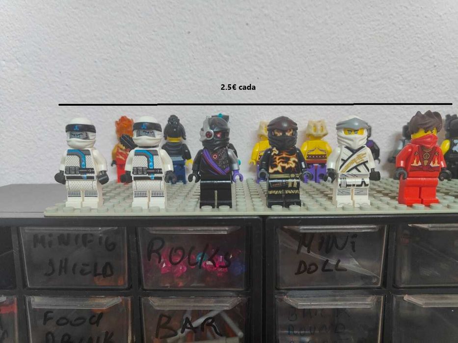 Lote Minifiguras Lego Ninjago