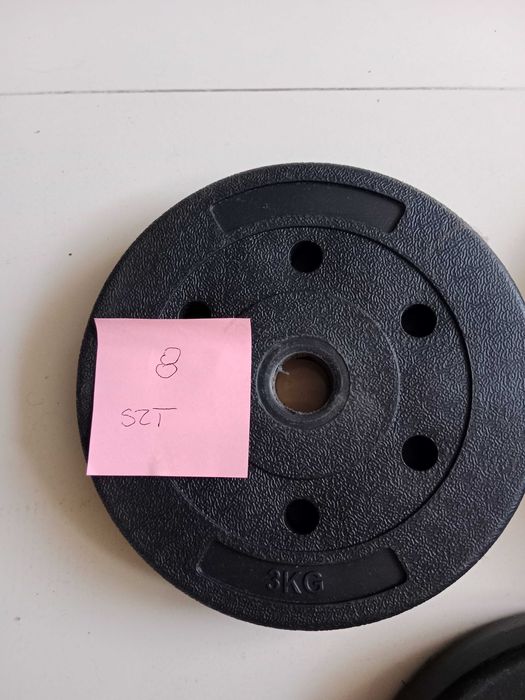 Obciążenie bitumiczne - 144 kg - ciężarki do sztangi i hantli