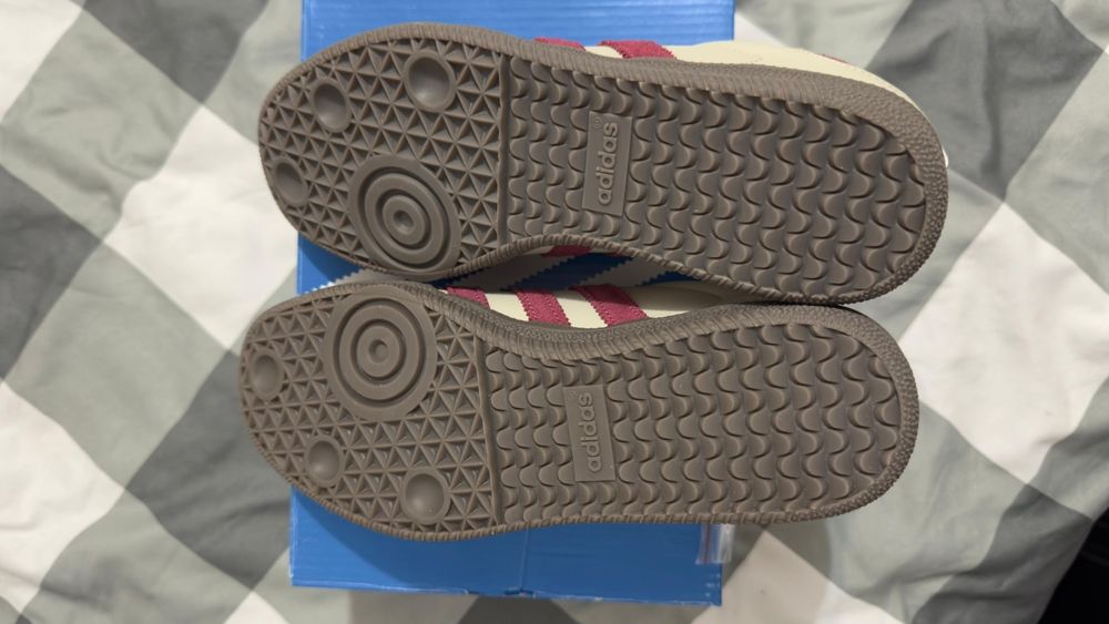 Ténis adidas samba OG putty grey marron