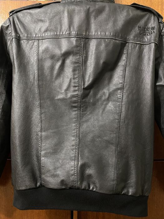 Мужская кожаная куртка