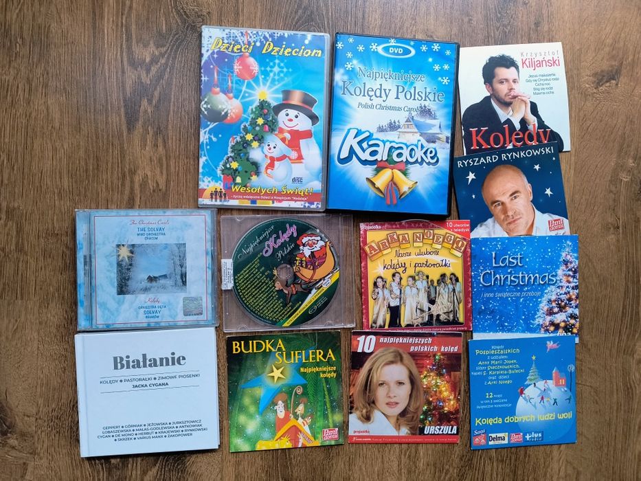 Kolędy zestaw Dvd CD karaoke Arka Cygan budka suflera zestaw