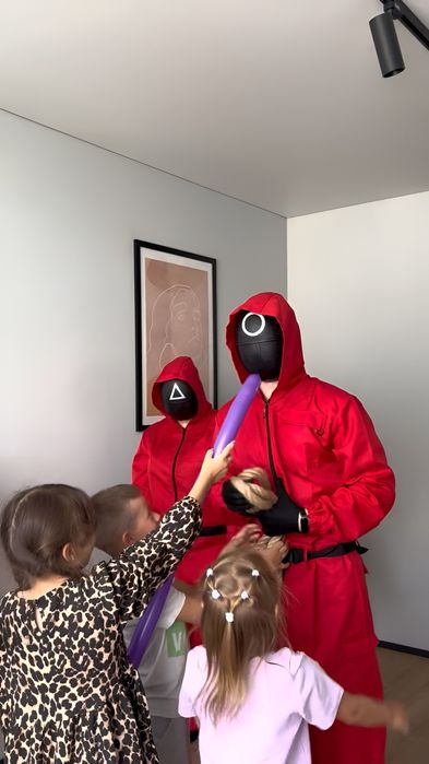 Аніматори на День Народження. Лівий берег. Гра в Кальмара,Роблокс