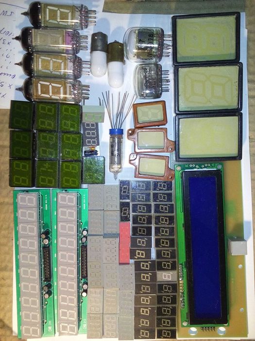 Продам  различные  индикаторы  для   часов