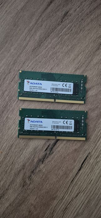 Pamięć 2x8 GB 3200mhz (16gb Ram) DDR4 SODIMM ADATA