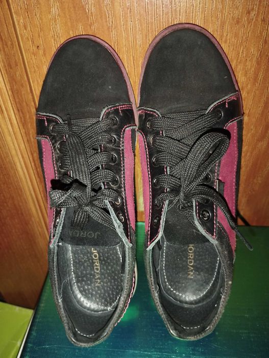 Туфлі замшеві Jordan, р.35