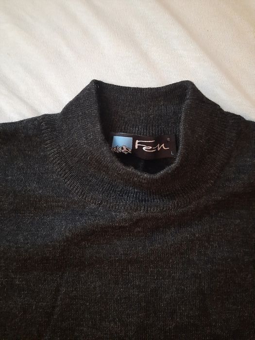 Sweter męski półgolf