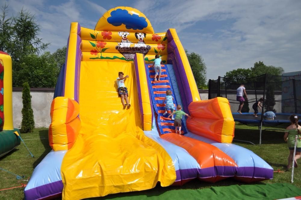 Dmuchance-Dmuchaniec Zjeżdżalnia Karuzela Wata Cukrowa Balony na Hel