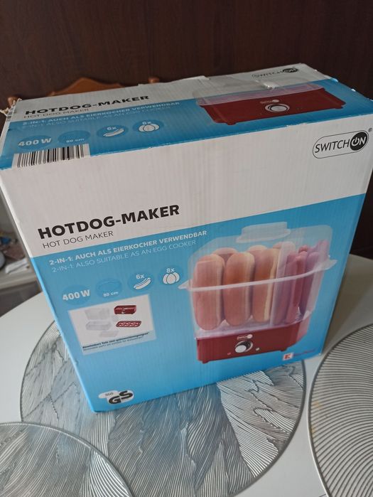 Urządzenie do hotdogów, jajowar 2w1 nowe