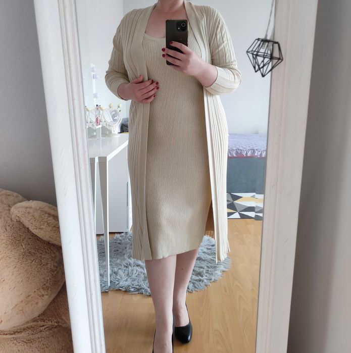 Komplet dzianinowy r. 44/46