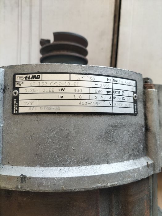 Sprzedam silnik trójfazowy.