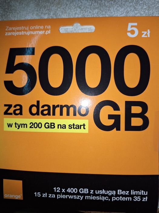 Starter Orange, T-mobile 5zl