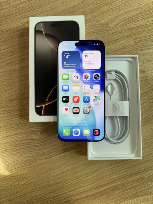 Iphone 16 Pro Max de 256gb com fatura e garantia ( Como Novo)