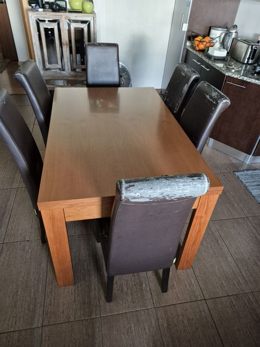 Mesa + cadeiras-