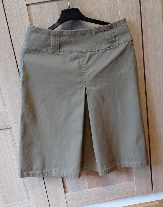 Esprit spódniczka do kolan w kolorze khaki, r. 38