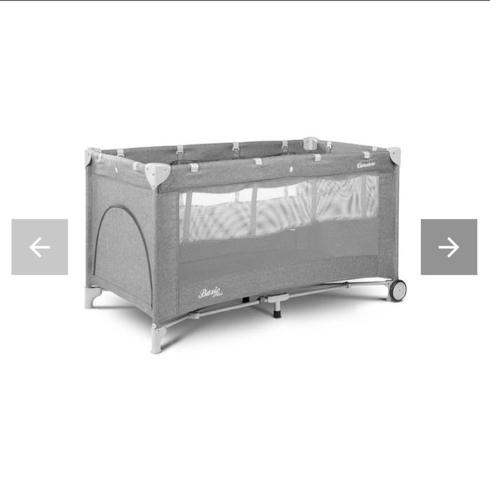 Ліжечко Манеж з народження Caretero Basik Plus