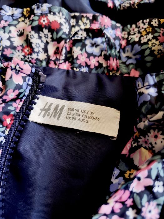 Ветровка куртка на дівчинку 2-4 роки h&m