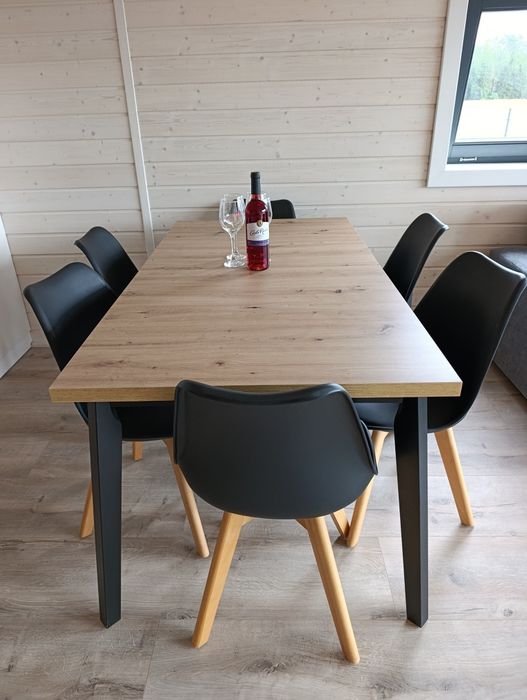 Domek nad jeziorem Gowidlińskim ( 8 osobowy )- balia i sauna!