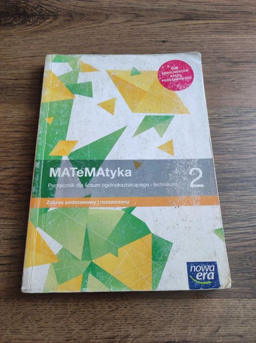 MATeMAtyka 2. Zakres podstawowy i rozszerzony.