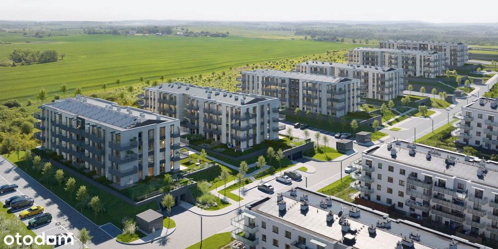 3-pokojowe mieszkanie 63m2 + ogródek Bez Prowizji