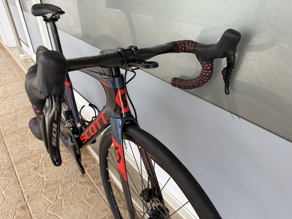 Bicicleta Scott Foil Disco - mudanças electricas