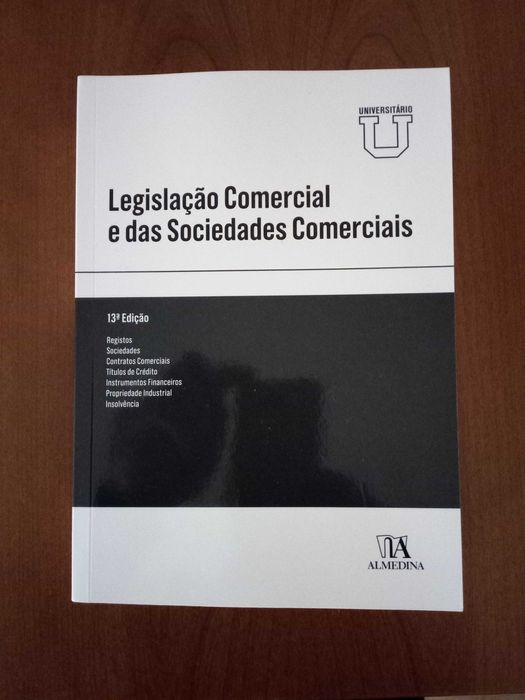 Livro Legislação Comercial e Sociedades Comerciais