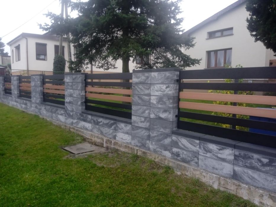 Wykonam ogrodzenie modułowe, panelowe i inne