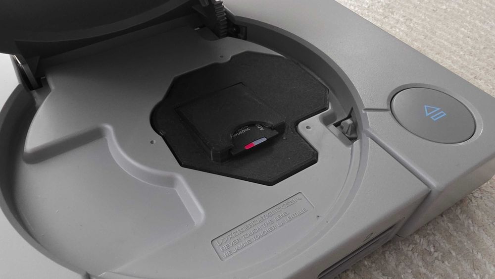 PlayStation PSX z modem HDMI (PS1Digital) + XStation ODE zamiast napędu + nowe kondensatory