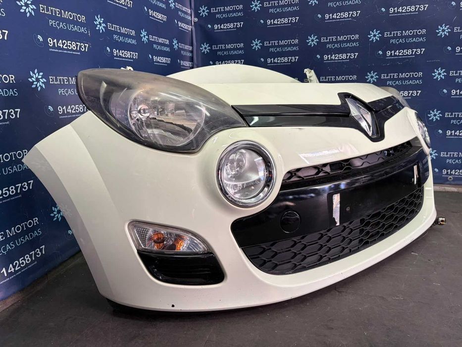 Frente completa usada RENAULT TWINGO II 2 facelift capot parachoques oticas guardalamas radiador