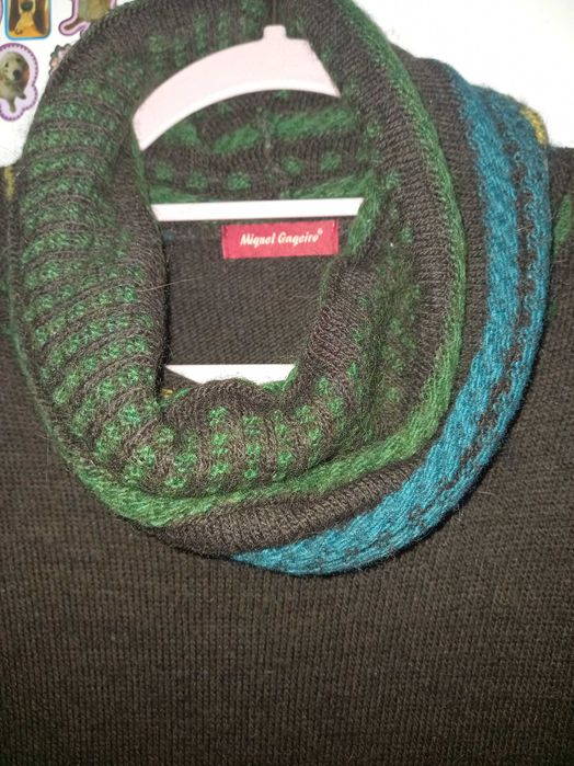 Vestido de malha castanho, quente - M - Miguel Gageiro