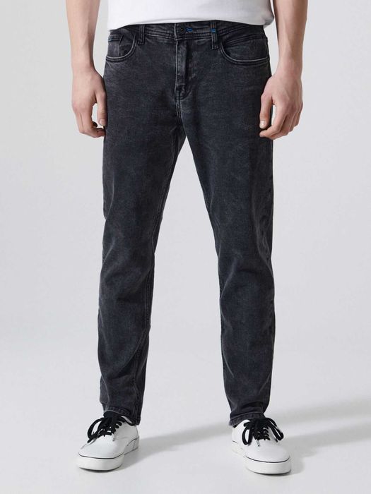 Nowe spodnie jeans cropp rozmiar 34/32  szare