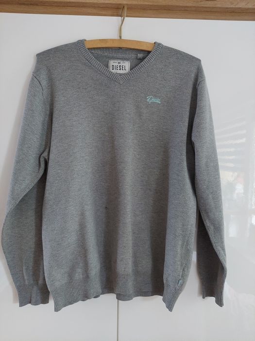 Sweterek męski szary Diesel