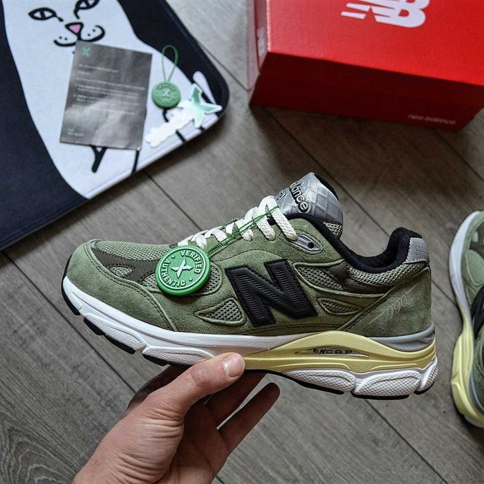 !SALE! New Balance 990 v3 Made In USA Olive\Black 39 40 41 42 43 44 45