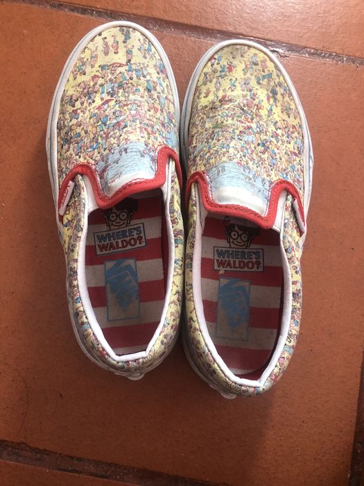 VANS Kids Tennis Shoes - Limited Edition "Where's Wally?"