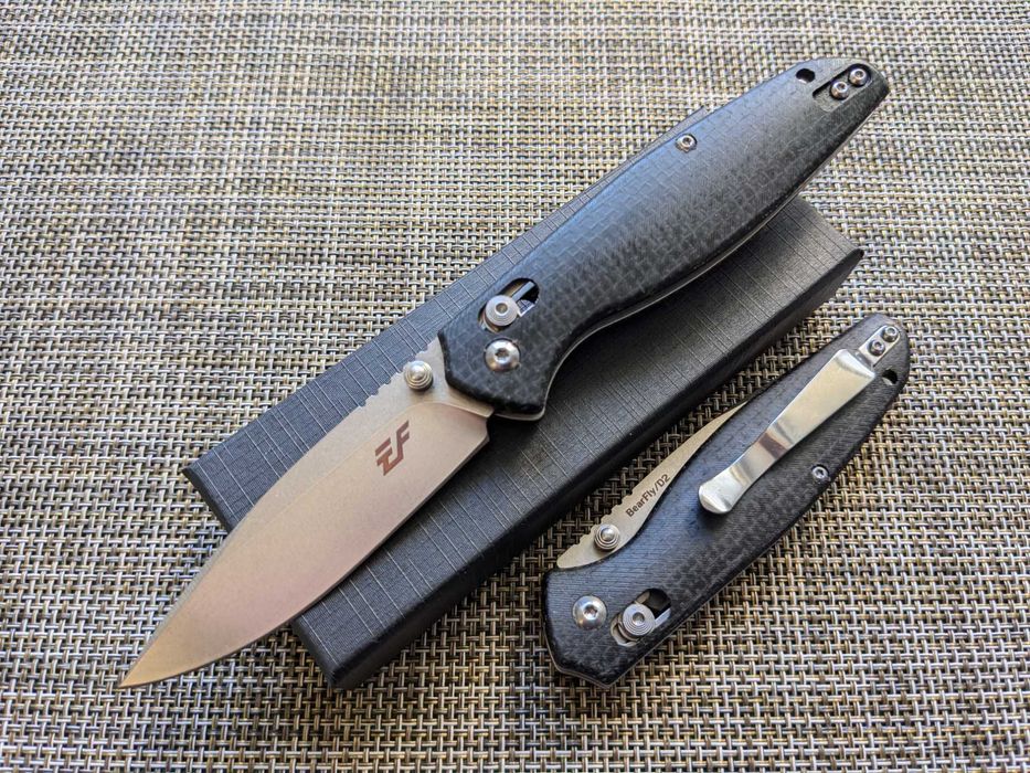Нож Eafengrow Bear Fly. сталь D2. складной нож. ніж складний