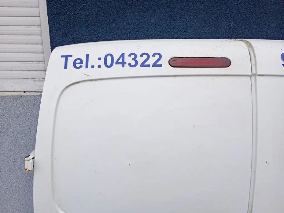 drzwi tylne lewe tył kompletne renault kangoo ii iii 2008-2021 białe