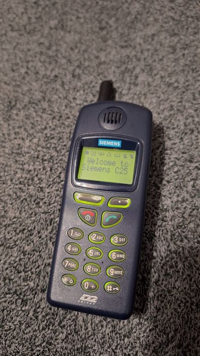 Telefon Siemens C25 + bateria + ładowarka.  100% sprawny. BEZ SIMLOCK