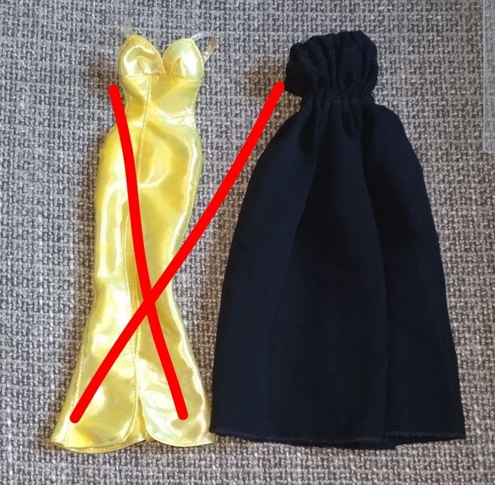 Vestido longo  Barbie