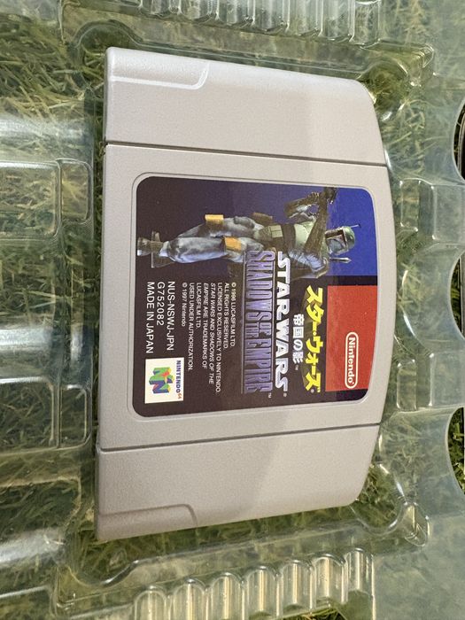Оригінальний крутий картрідж Nintendo 64 StarWars як новий