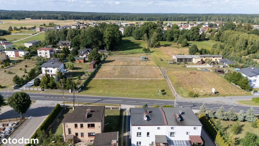 Działka budowlana Strzebiń 1254m2