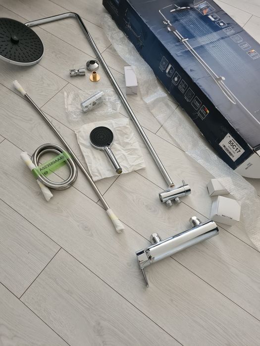 Komplet  prysznicowy Ideal Standard Ceraflow 25+ bateria Connect Blue
