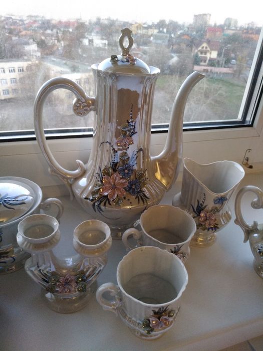 Кофейный сервиз новый на 6 персон СССР