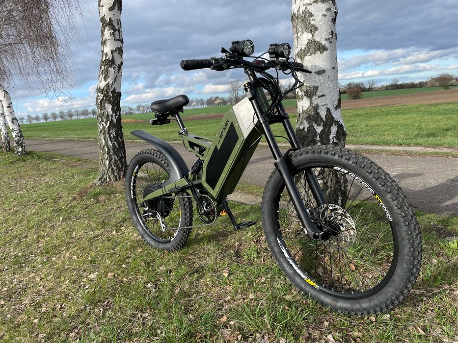 Nowy Rower Elektryczny Ev Spark Gamma Fatbike 3000W 48V Kamień Pomorski