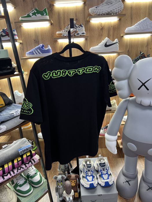 Футболка Трикотажна Louis Vuitton LV 18/54 Black Green