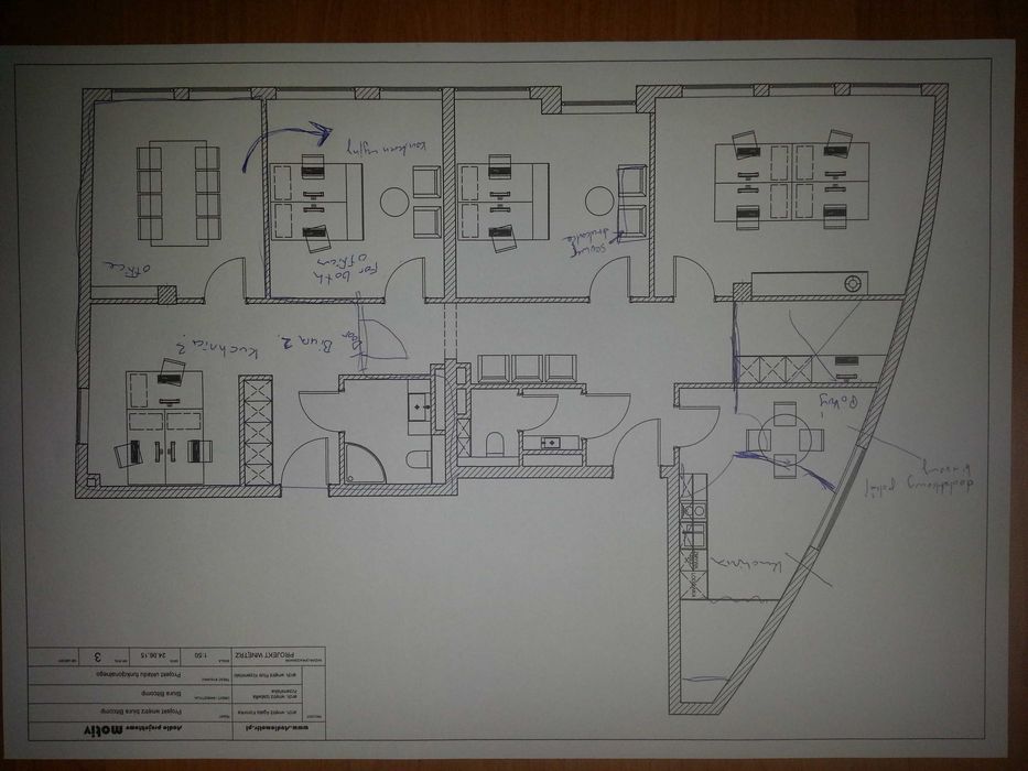 lokal biurowy 143 m2 umeblowany